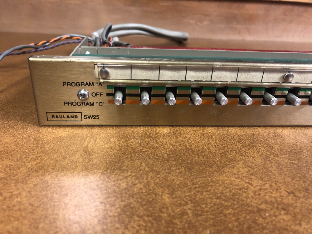 Rauland Borg SW25 TC4110 Selector Panel for Telecenter Intercom System