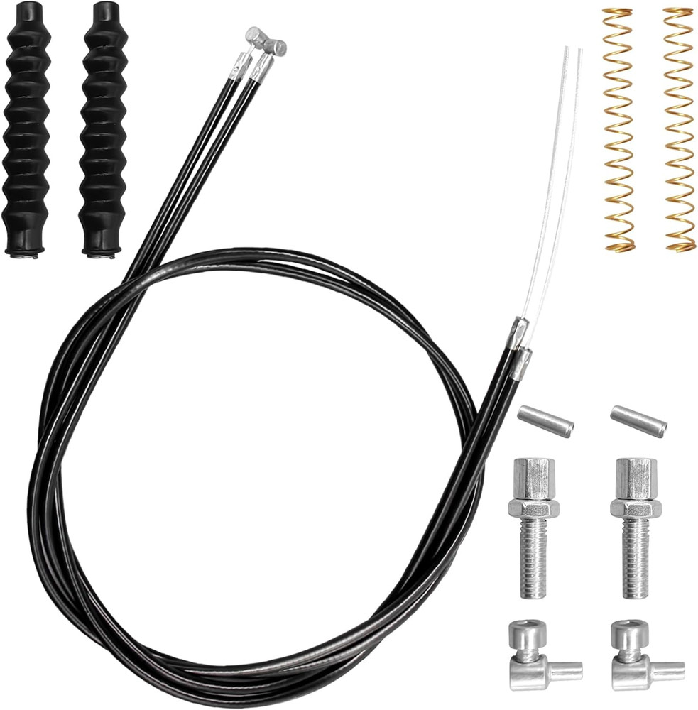 14-Piece Universal Brake Cable Replacement Kit for Rollator Walkers