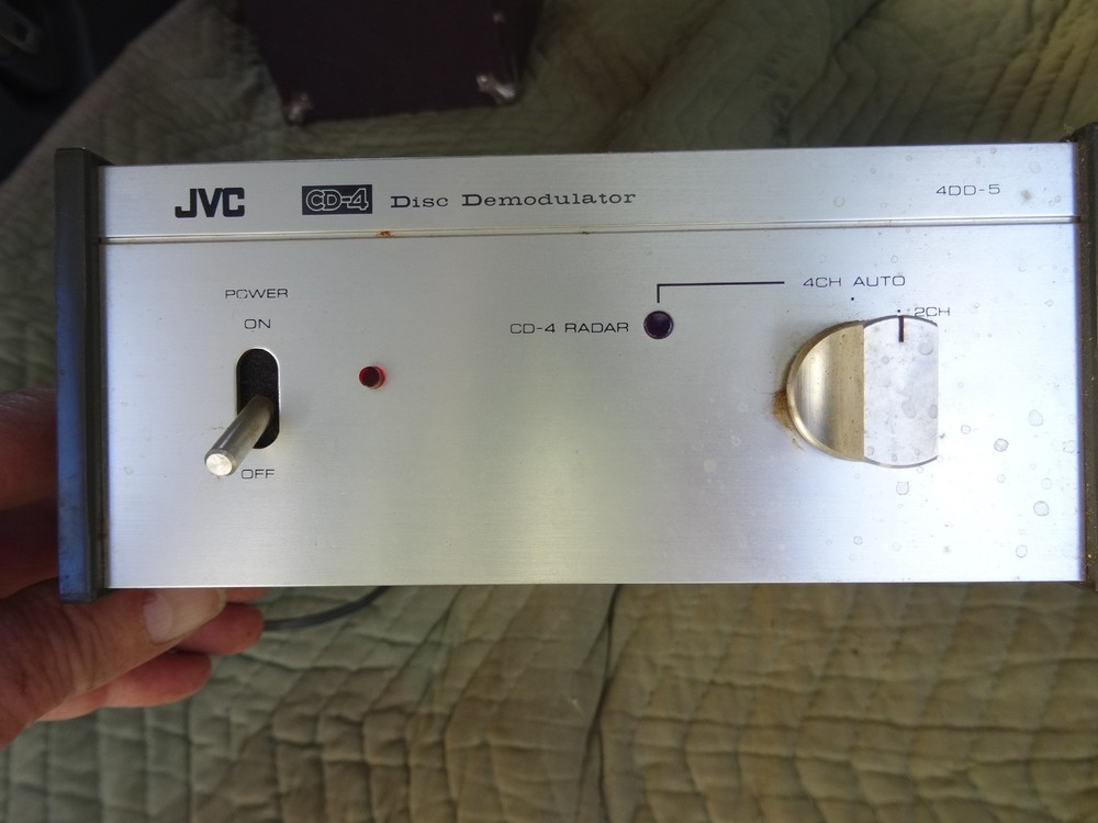 JVC CD-4 DISC DEMODULATOR FROM THE 70'S