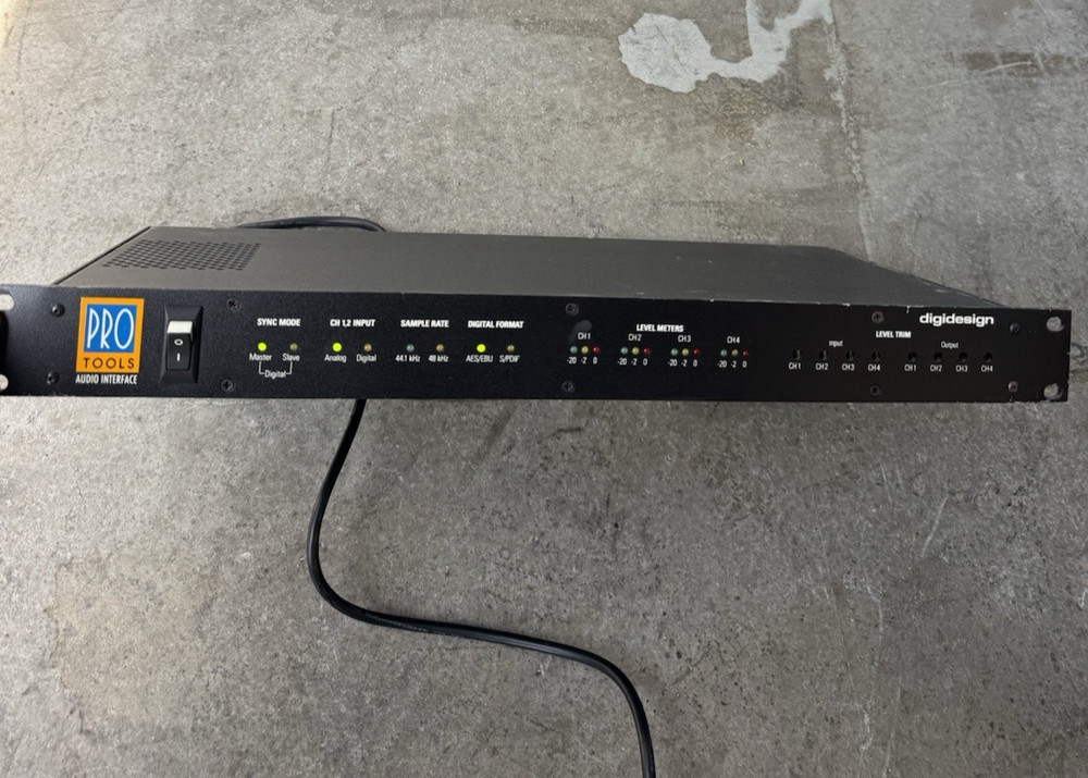 Used DigiDesign Quad 16-Bit 4-Channel Audio Interface