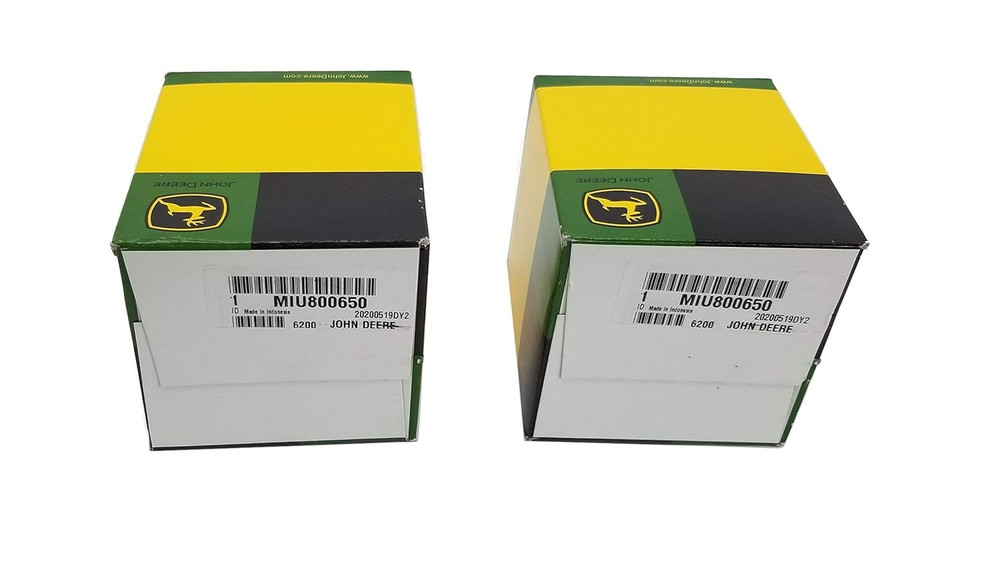 Lot 2 john deere MIU800650 Oil Filter