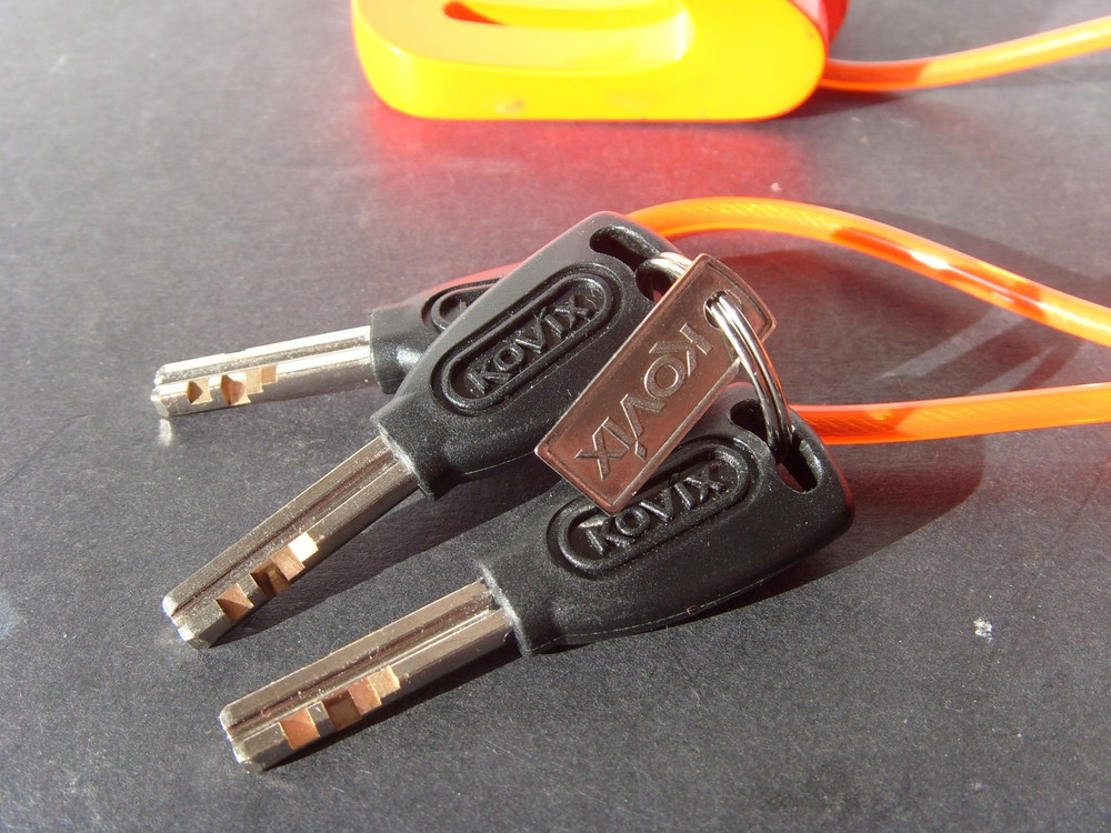 Kovix motorcycle disc lock