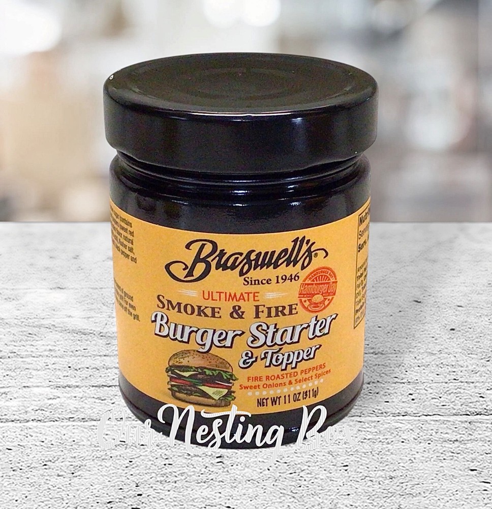 Braswells Ultimate Burger Starter & Topper Smoke & Fire 11oz Each