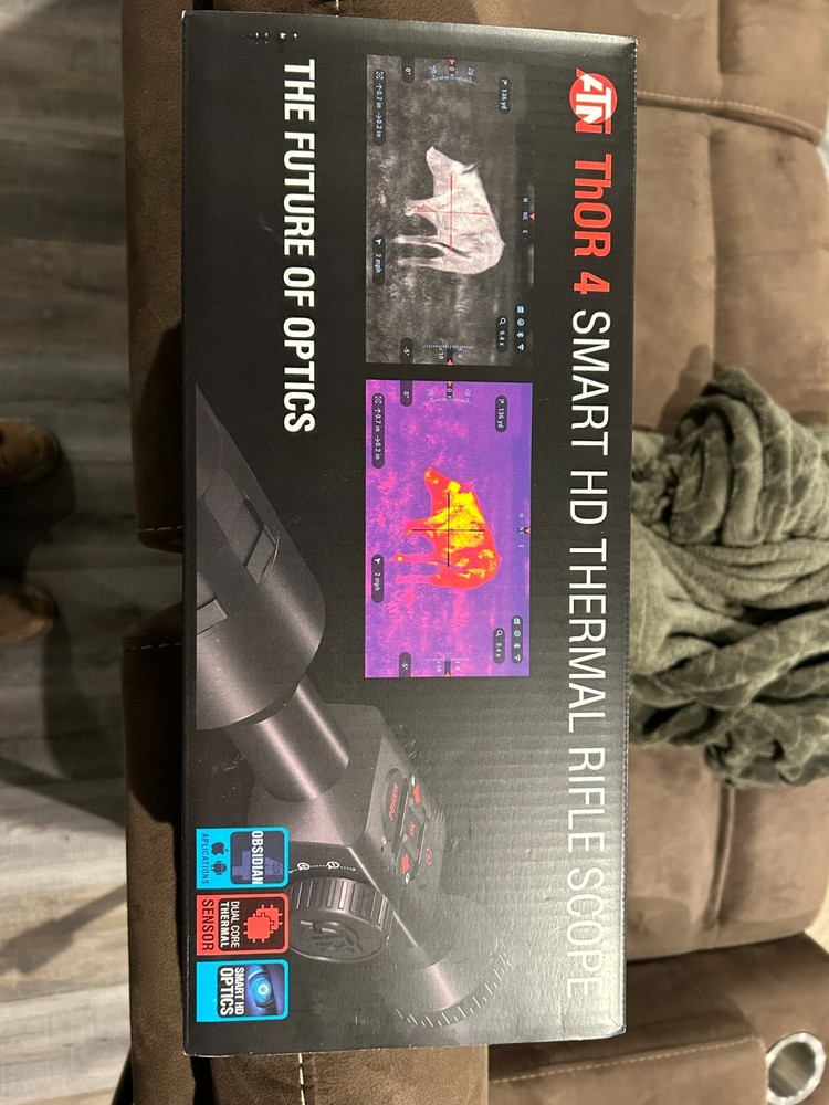 ATN THOR 4 Smart Rifle Scope 384x288 Sensor, 2-8x Magnification
