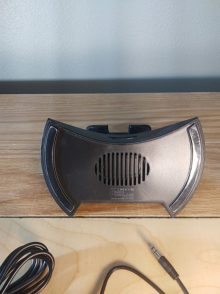 SilentCall ALARMDOCK Bluetooth Speaker by Ac Tek With Cords