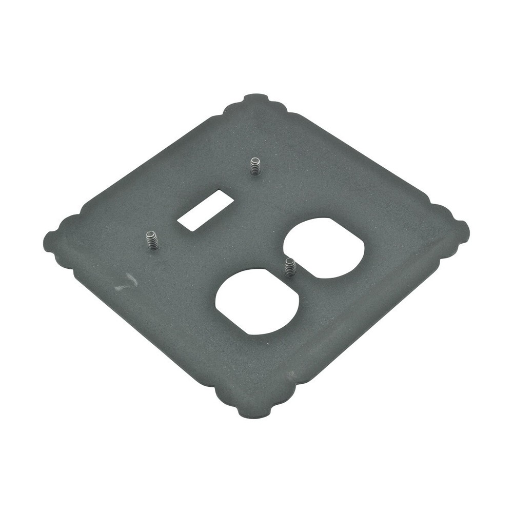 Switchplate Black Wrought Iron Toggle/Duplex | Renovator's Supply