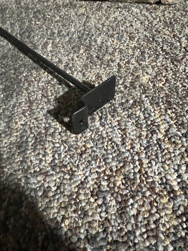 (QTY 39) Gridwall Peg Hook Black Grid Wall Display Hook Hanger Black