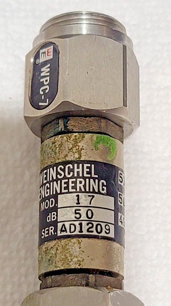 Weinschel Engineering WPC-7 Attenuator Model 17