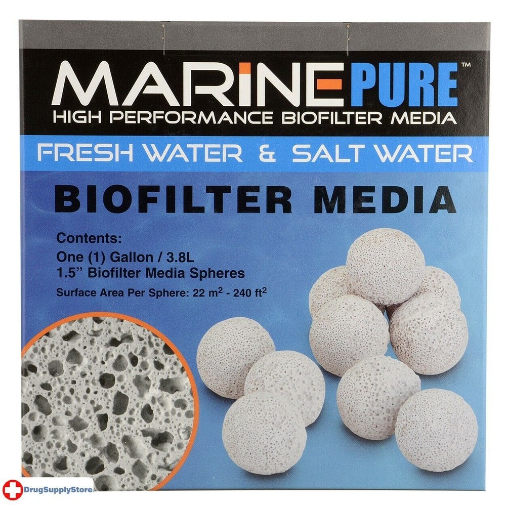 RA Biofilter Media Spheres - 1.5" - 1 gal