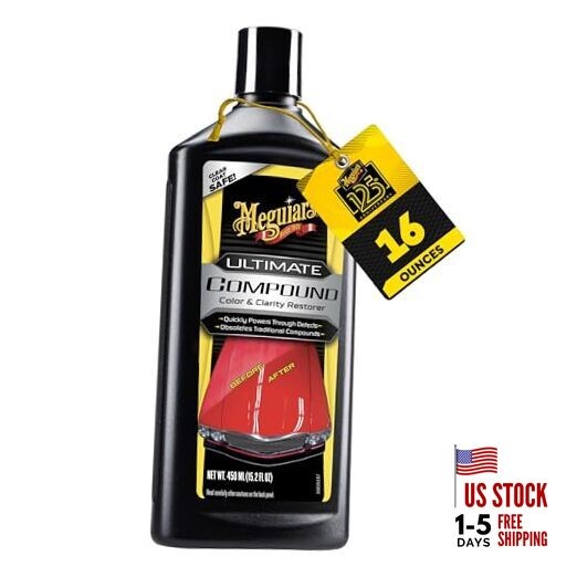 Meguiar’s Pro-Grade Car Scratch Remover for Paint Correction, Ultimate Compound