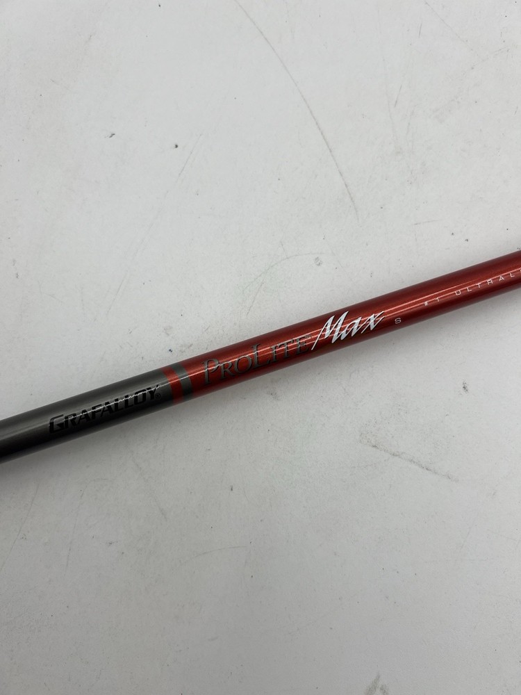 Grafalloy Prolite Max S Flex Golf Shaft 46” New