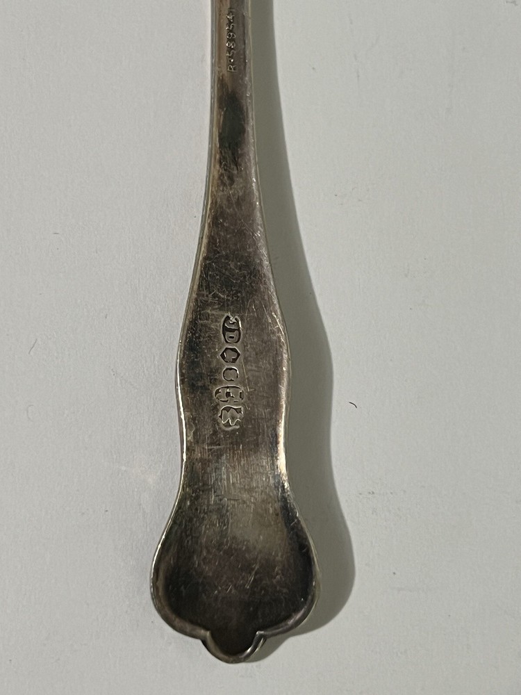 Sea Shell Shaped Old Silver Spoon