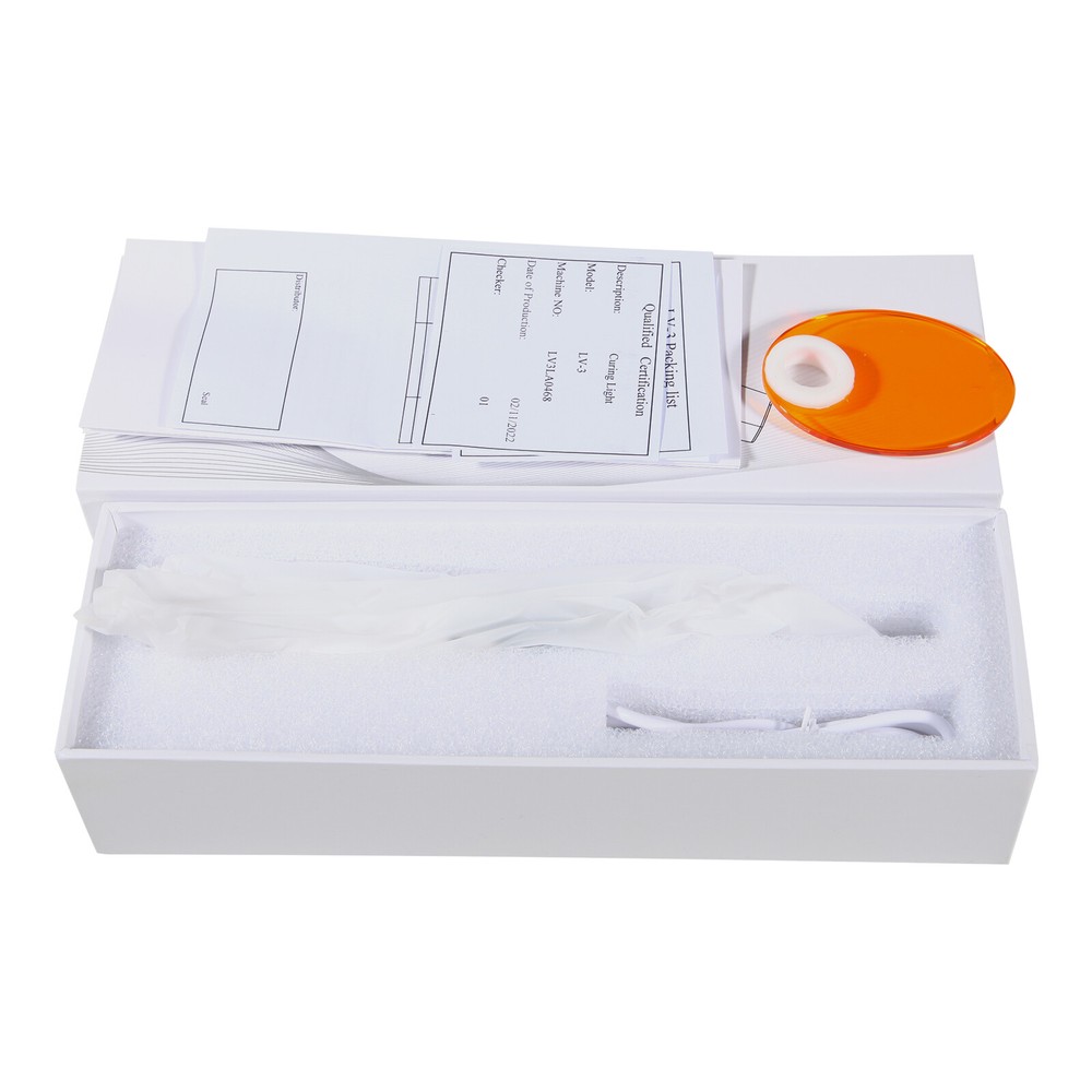 Dental Wireless Curing Light 3 Second Cure LED Lamp 2200MW 2 Modes