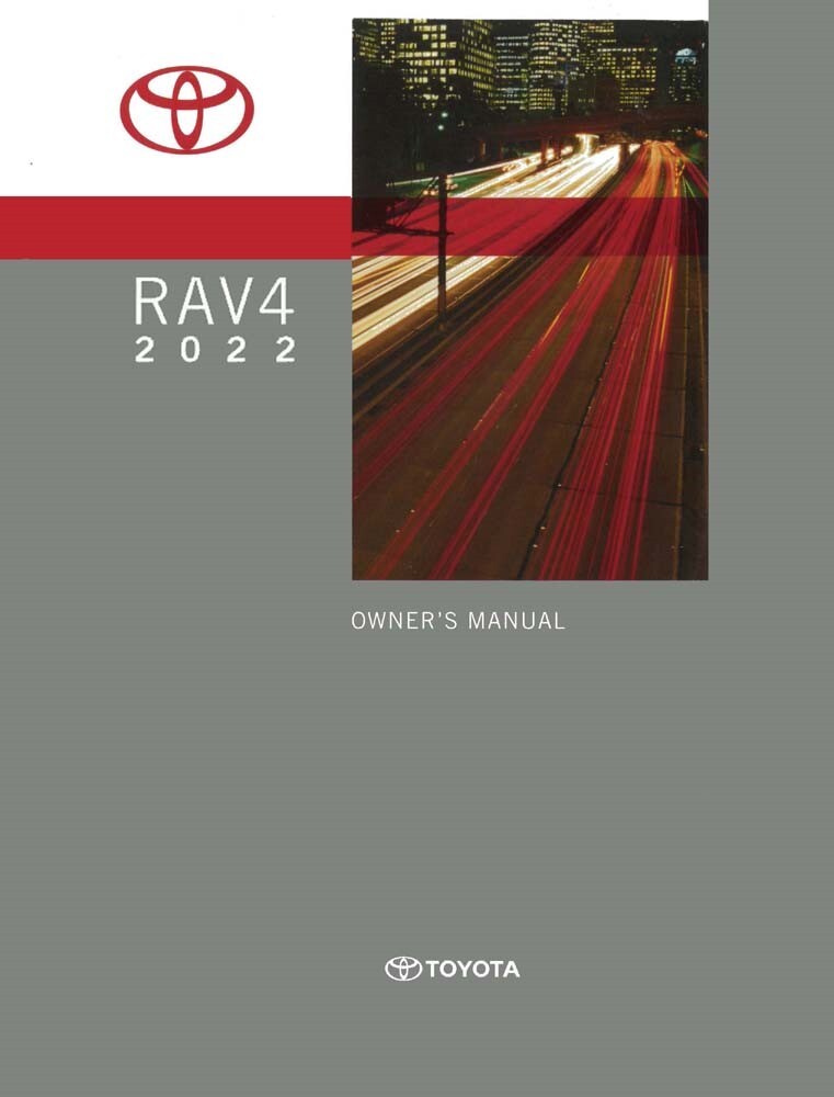 2022 Toyota Rav4 Owner's Manual