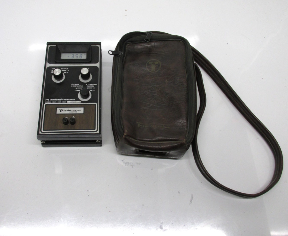 Transmation 1062 PPS Mini Temperature Calibrator, (Parts Only!)  BR.