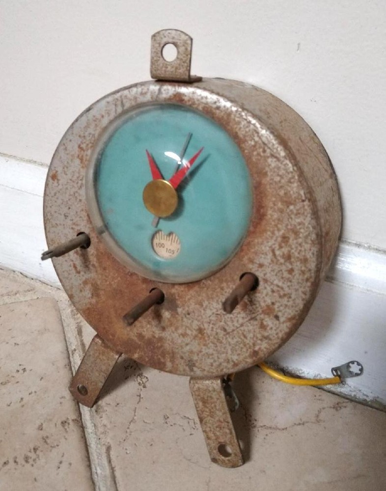 Vintage Atomic Space Age Oven Stove E4 Clock Timer Original RARE