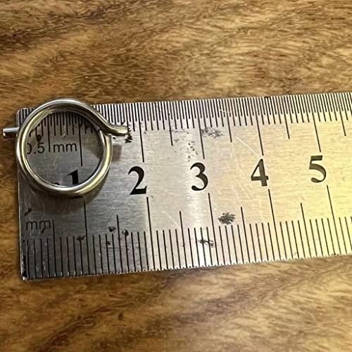 5 Pack Poultry Shears Spring Replacement Kitchen Shears Springs Loaded Ring