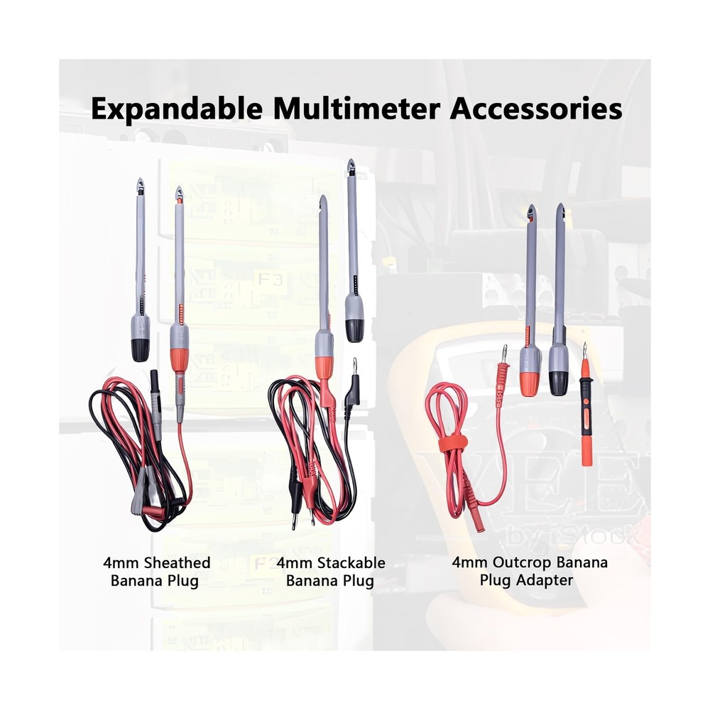 Wire Piercing Probe, Insulation Piercing Clip Set for Multimete... FAST USA SHIP