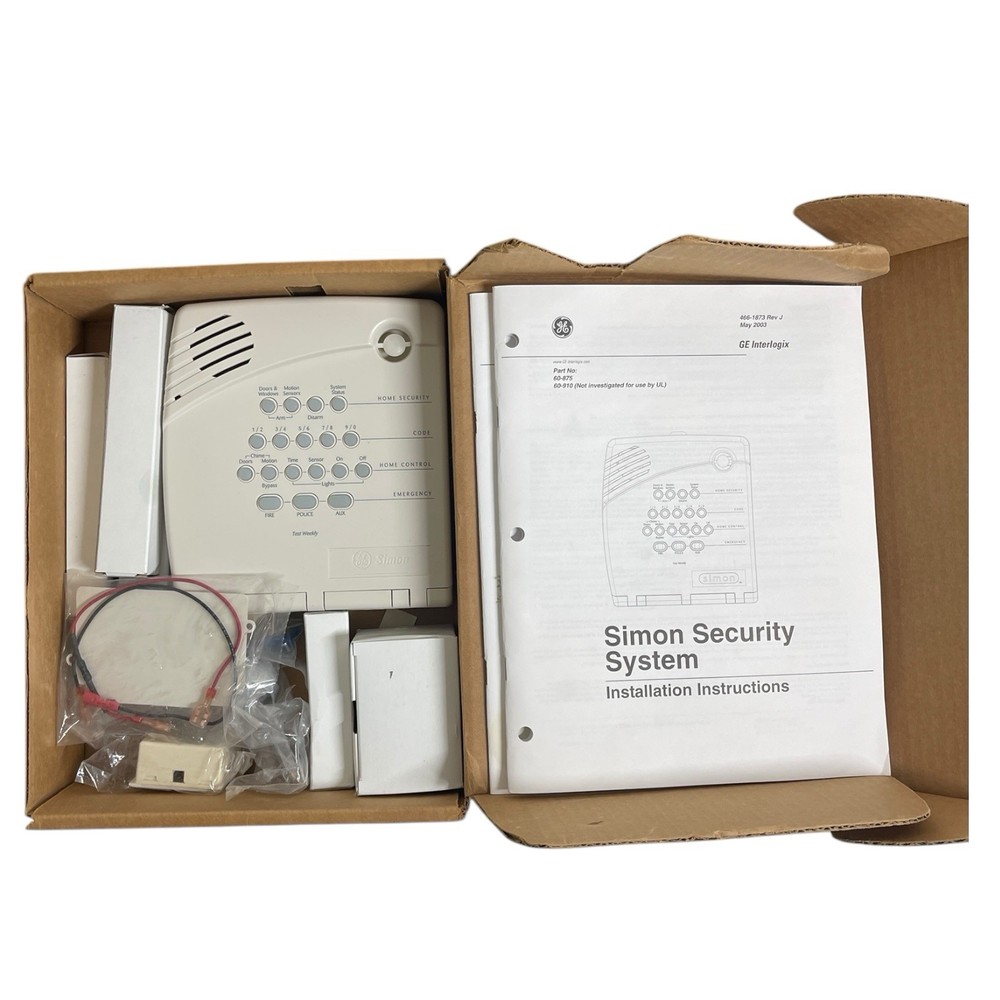 New Open Box Simon 3 SAW Package Security System Model 80-517-3N