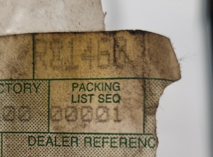 John Deere Original Equipment Fitting #R81460