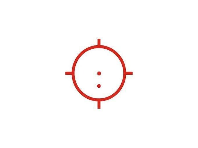 EOTech EXPS3-2 TAN 68 MOA Ring with two 1 MOA Dots, Side Buttons, EXPS3-2TAN
