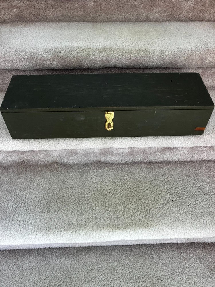 WW2 era wooden ammo box