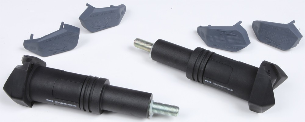 PUIG R12 Frame Sliders Black #7064N
