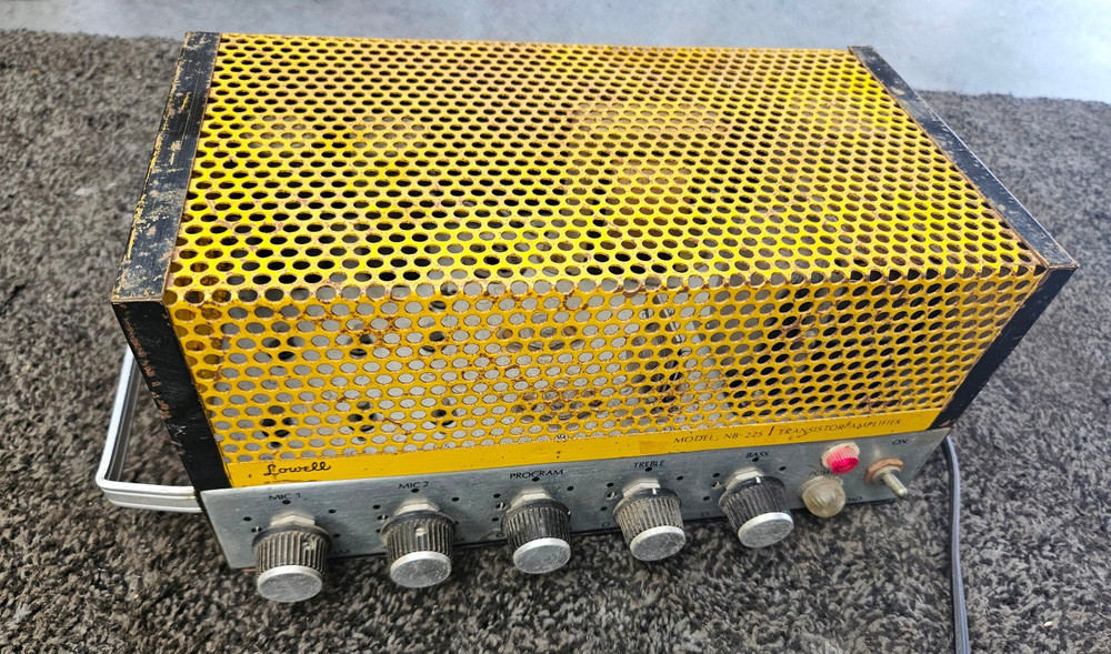 Lowell NB-225 Transistor Amplifier VINTAGE