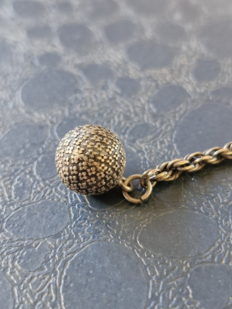 Victorian 1896 Solid Silver Vesta Case,Chester Hallmarked,William Neale + Chain.