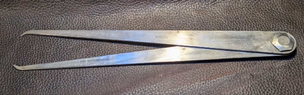 Vintage Starrett Hermaphadite Caliper 13"