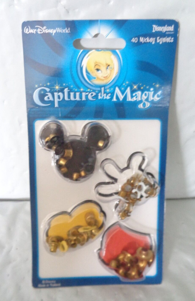 Disney (40) Mickey Mouse Eyelets - Scrapbooking