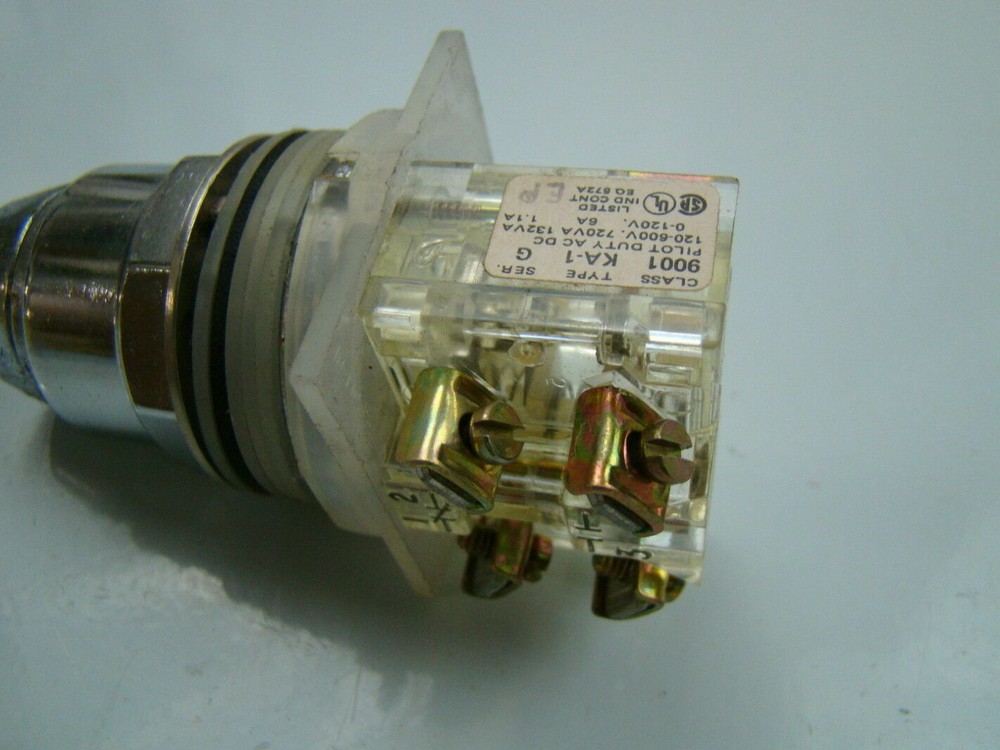 Square D 120V Type KA-1 Class 9901 Selector Switch