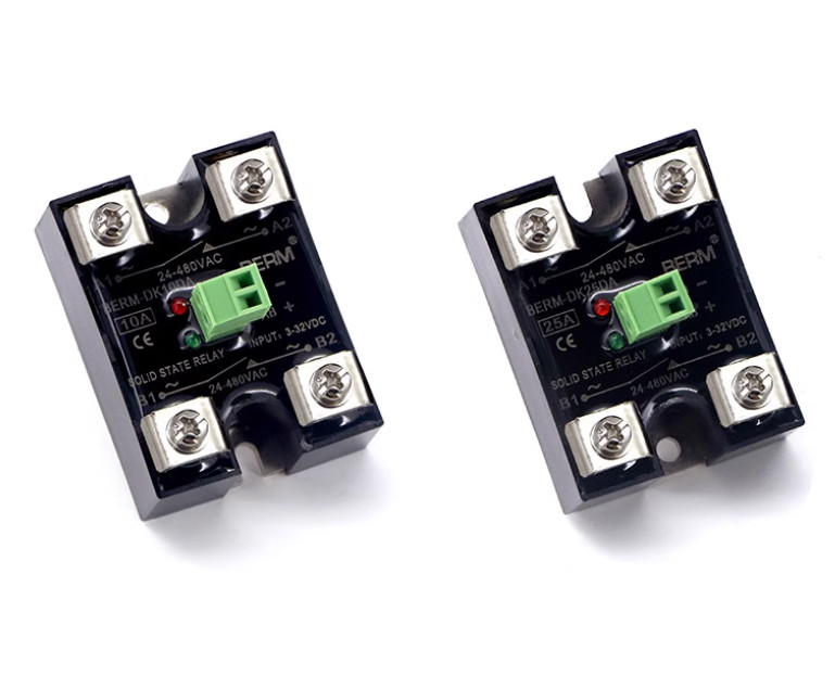 Single Phase Solid State Relay SSR BERM-DK10DA DK25DA DK40DA DC Control AC