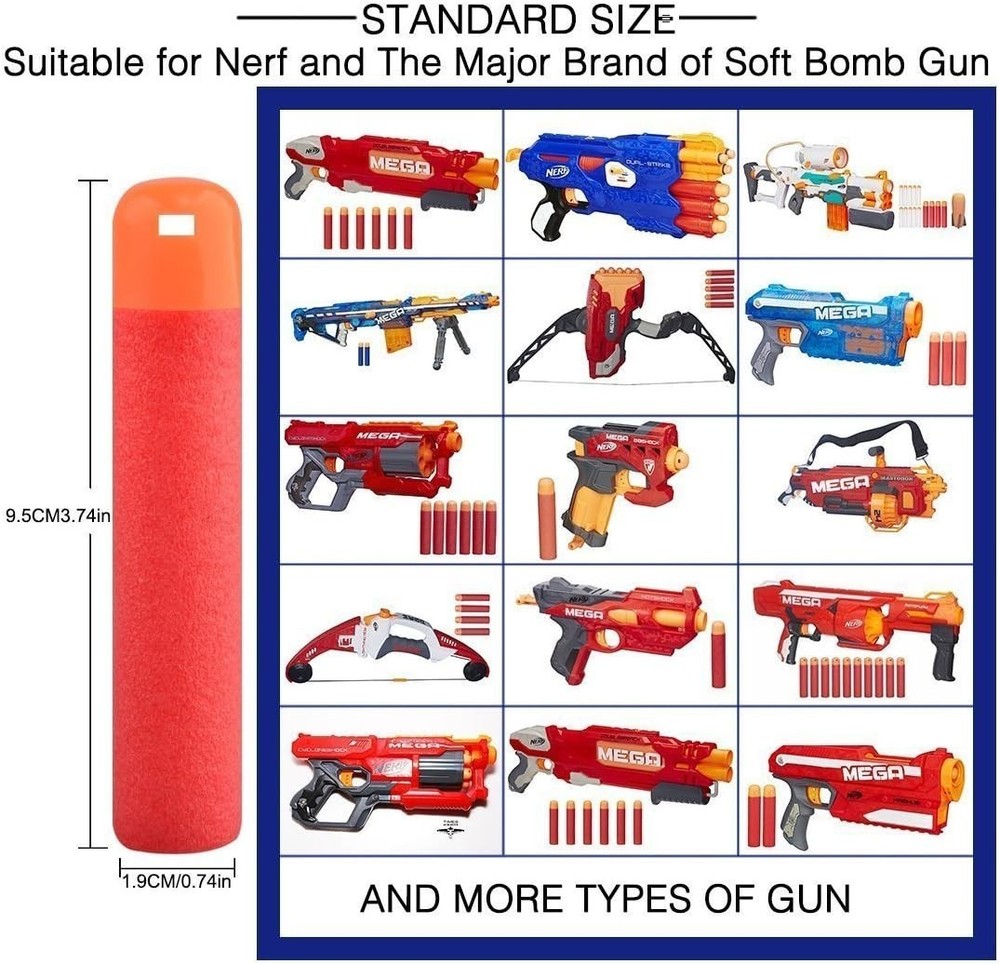 Mega Dart Refill Pack for N-Strike Mega Series