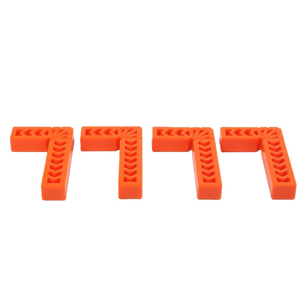 Secure Angles in Woodworking 90 Degree Auxiliary Positioner Tool 4 Pack