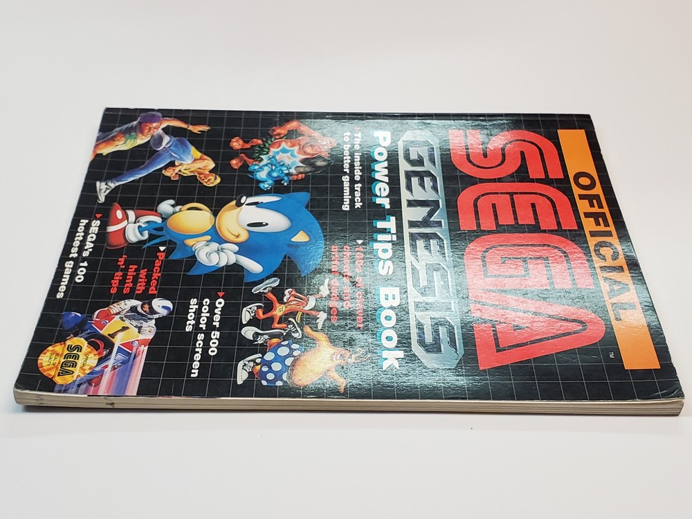 Sega Genesis Official Power Tips Book Guide Book ***