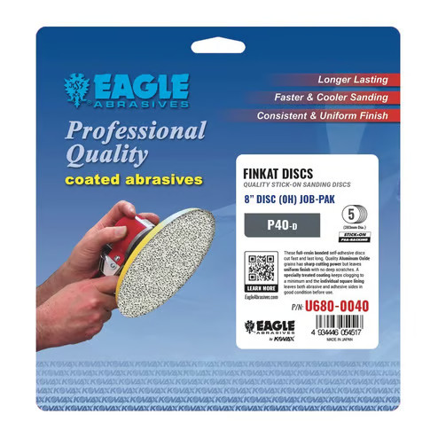 Eagle Abrasives 8” PSA Discs