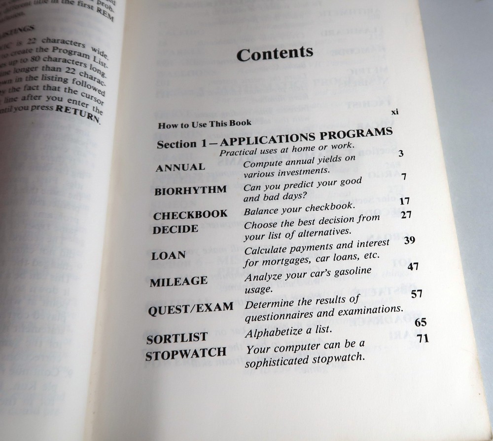 More Than 32 Basic Programs for VIC-20 1983 Computer Book Vintage