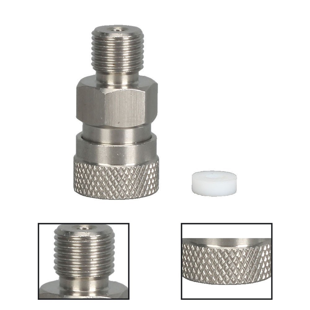 Seamless Compatibility with M10*1 Threaded Quick Connect Female Adaptor