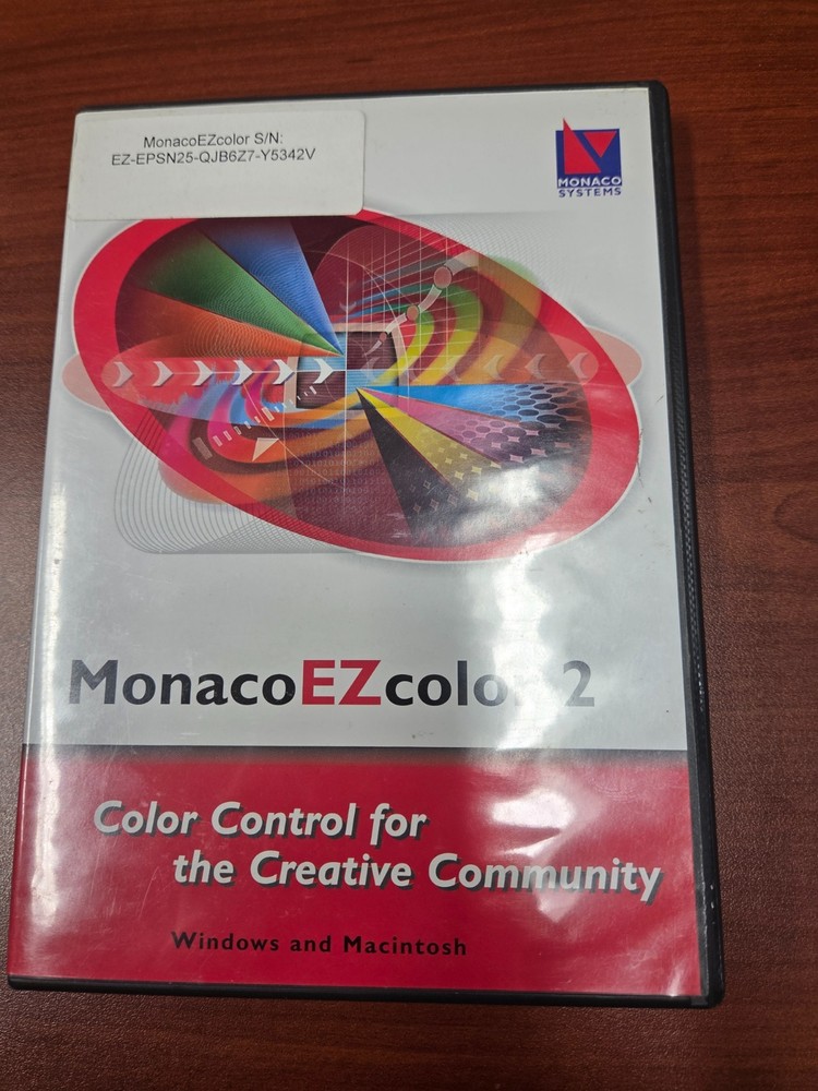 Monaco EZ Color 2 Windows and Mac CD Version 2.6 2003