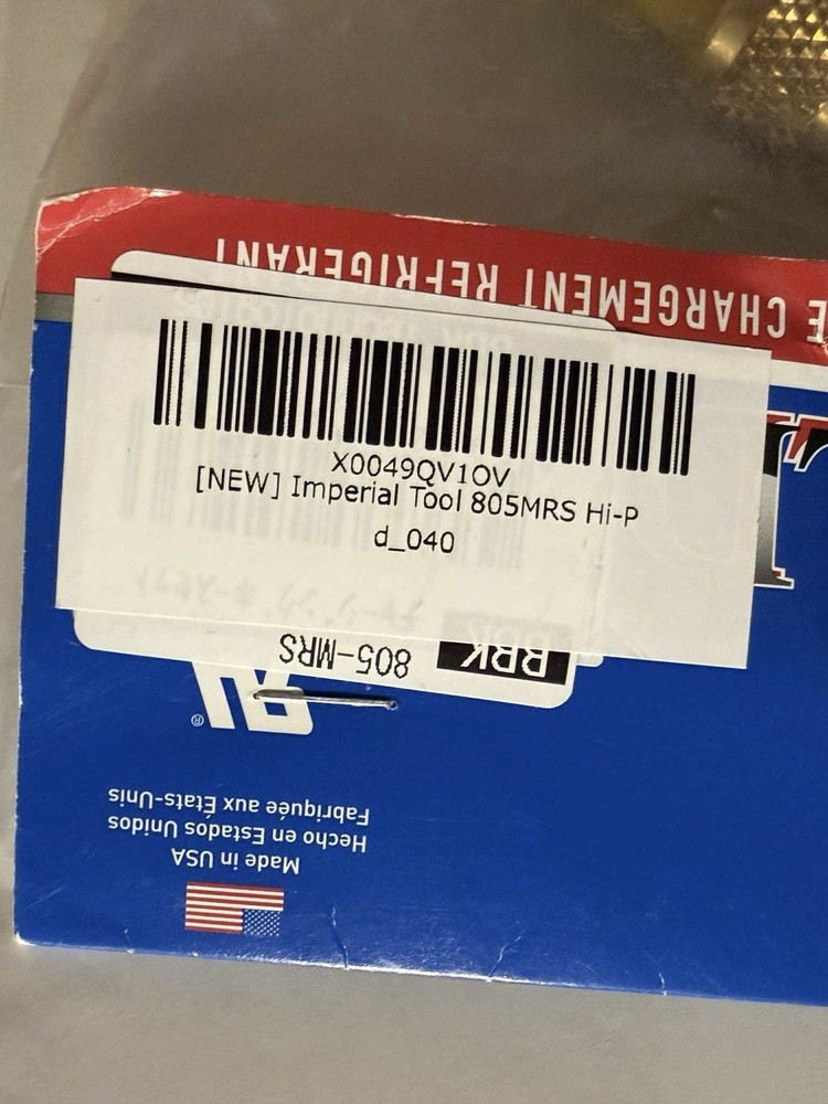 IMPERIAL 805-MRS 5FT REFRIGERATOR CHARGING HOSE
