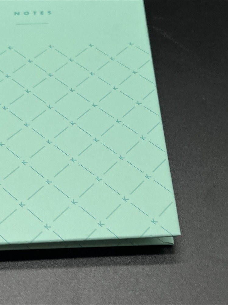 Kikki K B6 Everything Notepad Blank Essentials Seafoam Color @CS