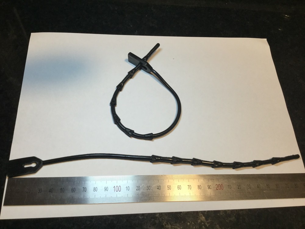 Reusable Rubber Cable Ties - 20x 300mm - UV Resistant !!!