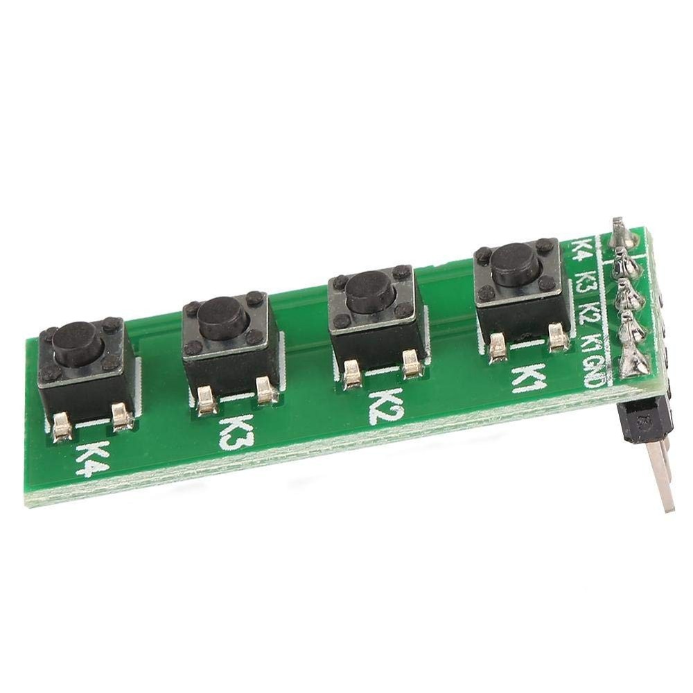 4 Key Push Button Switch Module, Keyboard Board, DIY KIT, Arduino, ESP32