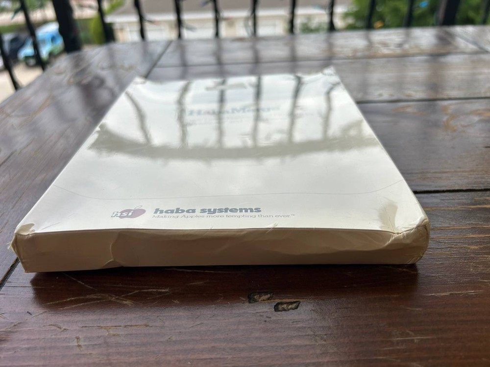 HabaMerge software, Form Lette/mailing Label Program for AppleWorks Macintosh