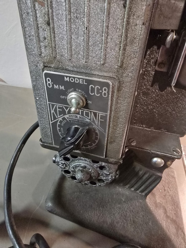 Vintage Keystone Projector 8mm CC-8