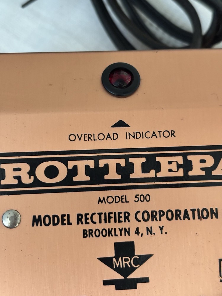 MRC Throttle Pack HO Train Control Model 500 - TESTED WORKS