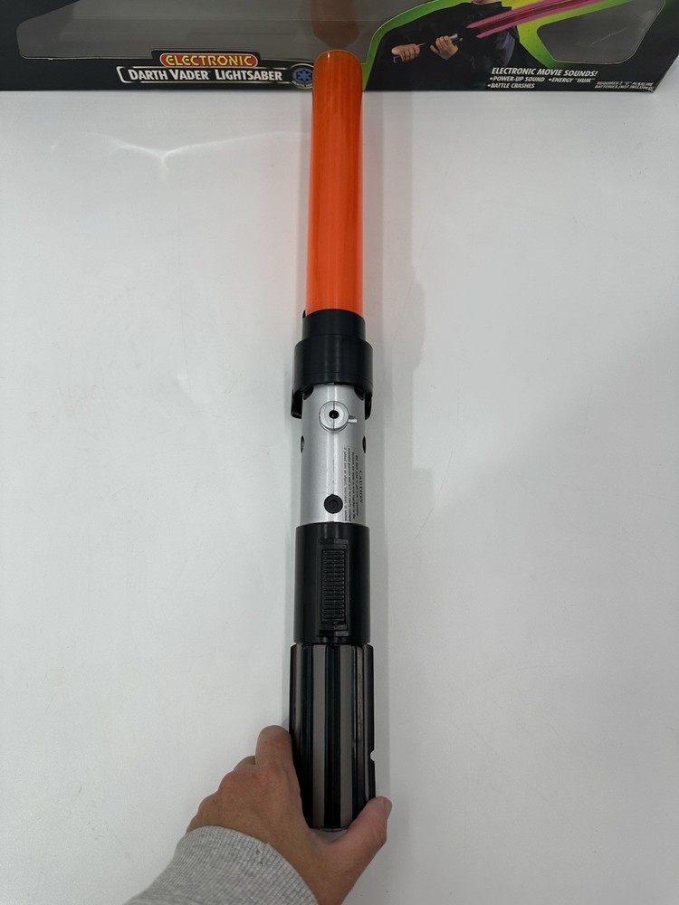 Hasbro Star Wars 1996 Darth Vader Electronic Lightsaber - Tested/Works