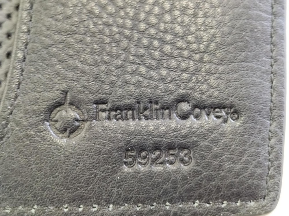 Franklin Planner Black Small Notebook Cover