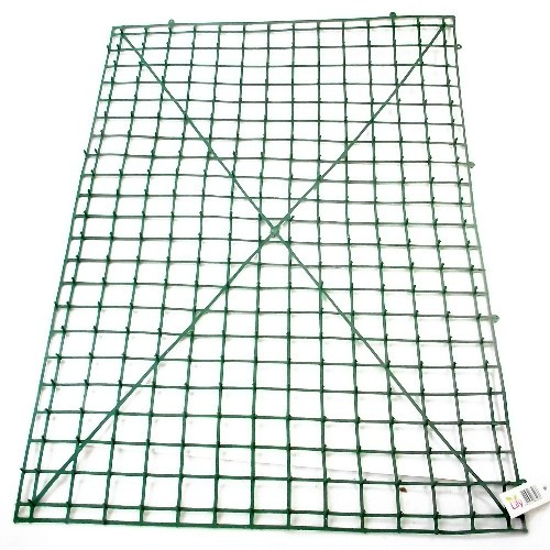 5x Plastic Flower Wall Panel 40 x 60cm